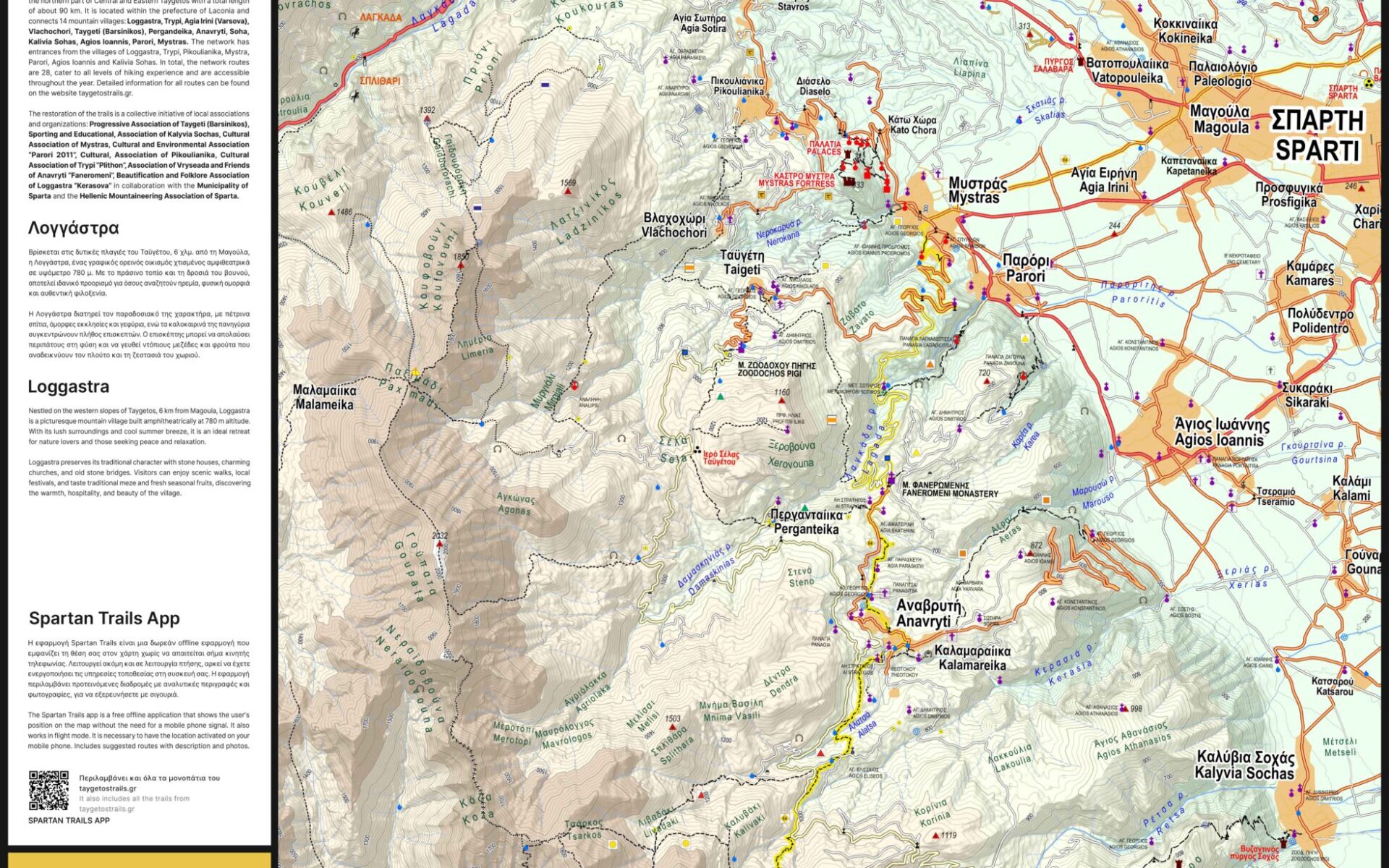 Πινακίδα υποδοχής Λογγάστρα