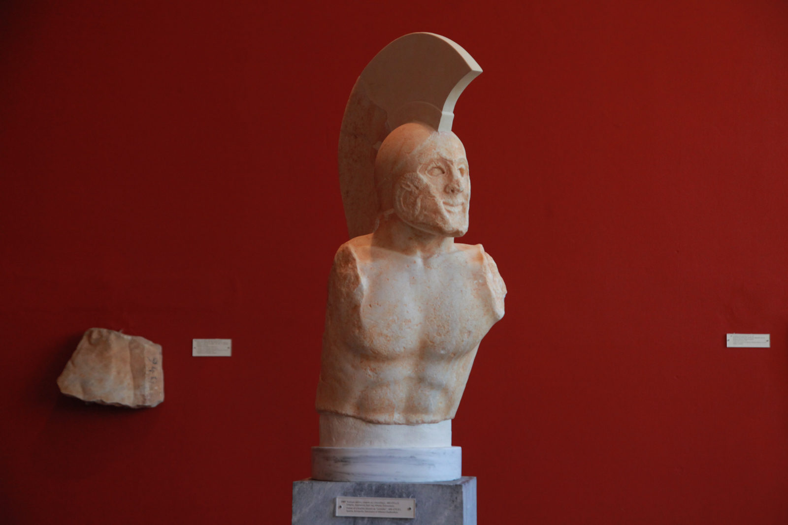 Άγαλμα του Λεωνίδα, Αρχαιολογικό Μουσείο Σπάρτης © Δήμος Σπάρτης